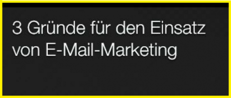 218.863 Euro Umsatz mit professionellem E-Mail-Marketing