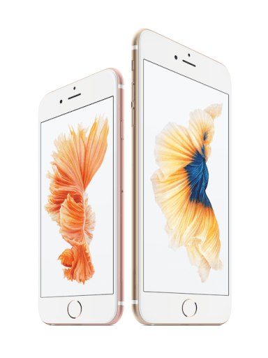 iPhone 6s und iPhone 6s Plus. Foto; Apple