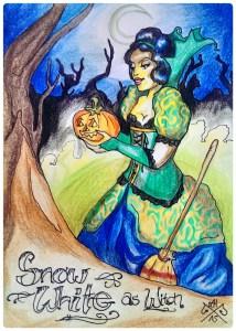 Snow White as the Witch