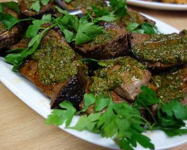 Steaks mit Chimichurri-Soße