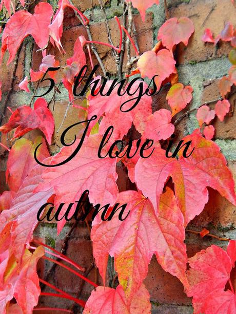 5 things I love in autmn