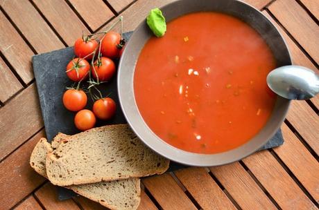Herbstzeit ist Suppenzeit  heute: Tomatensuppe