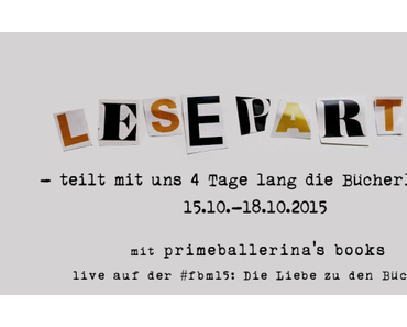 #Leseparty – die Alternative zur #fbm15