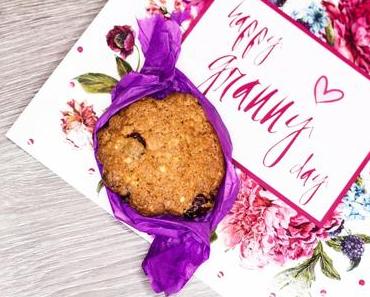 Weiße Schokoladen Cranberry Cookies für die liebste Oma der Welt