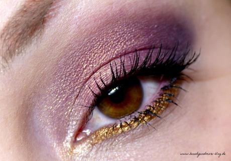 Make up Factory Glam Roulette LE - Review + AMU - Augen Make-up