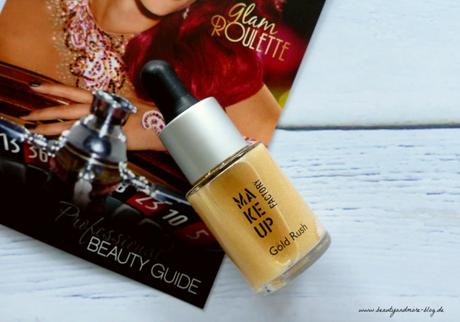 Make up Factory Glam Roulette LE - Review + AMU - Gold Rush No. 10