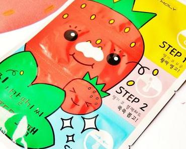 TONY MOLY - RUNAWAY STRAWBERRY SEEDS 3 STEP NOSE PACK / NOSE STRIPES