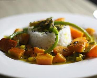 – Food Monday – Veganes Gemüse-Kokos-Curry
