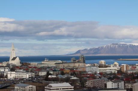 Blick auf Reykjavik