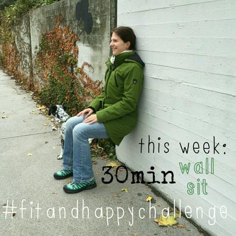 fitandhappychallenge, wall sit, workout, mamaness