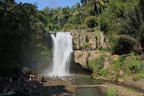 Einer der beliebtesten Wasserfälle auf Bali: Der Air Terjun Tegenungan