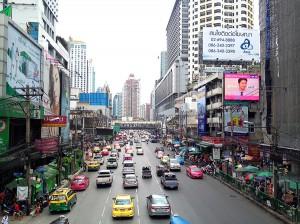 Bangkok-ueber-Straße