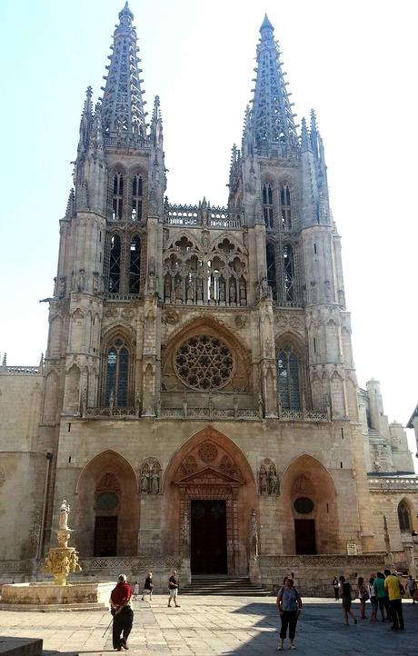 Kathedrale in Burgos am 16. August 2013. - Foto: Erich Kimmich