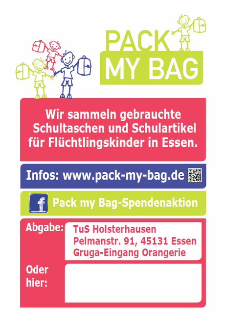 Pack my bag | Schulausstattung für Flüchtlingskinder| #bloggerfuerfluechtlinge