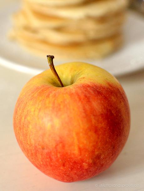 Apple Pancakes mit Zimt