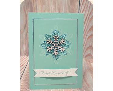 Schneeflockenkarte