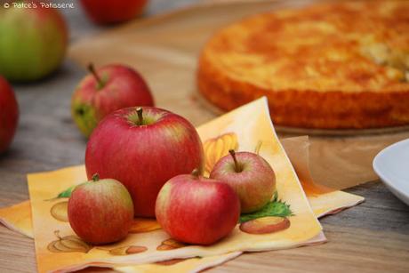 Torta di mele - Toskanischer Apfelkuchen {Ein schneller Dessertkuchen mit wenig Teig und viel Frucht!}