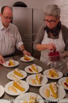 Kochen mit Martina und Moritz: Saftige Möhrentorte -glutenfrei- mit Apfelcoulis