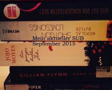 [Bücher] Mein aktueller SUB - September 2015