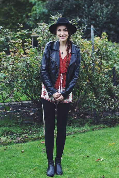 Blogtober 28. // OOTD: Autumn Playsuit