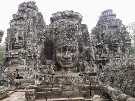 Bayon – ein eindruckvoller Tempel in Kambodscha.