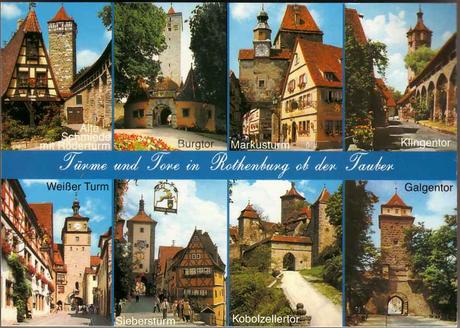 Postkarte von Angelika aus Rothenburg