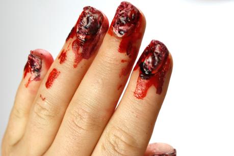 Halloween-Nails für Kurzentschlossene