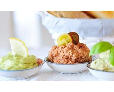 Vegane Aufstriche: Tomatenaufstrich – Artischockenaufstrich – Avocadoaufstrich