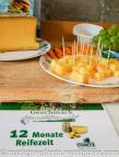 Comté Käsestäbchen mit Kürbschutney und herbstlichem Salat
