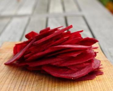 Rote Bete Chips #selbstgemacht