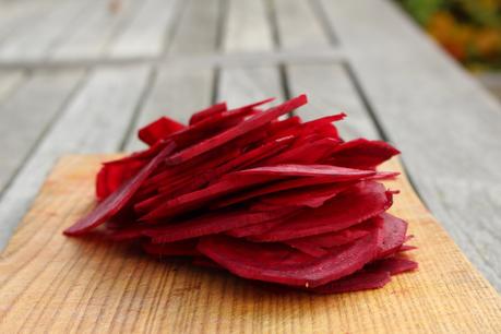Rote Bete Chips #selbstgemacht