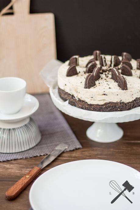 No-Bake Oreo Cheesecake - Knuspergeburtstagsgruß fürs Knusperstübchen