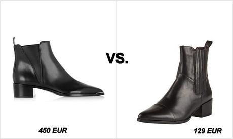 Inspiration: Acne Boots vs. Alternativen