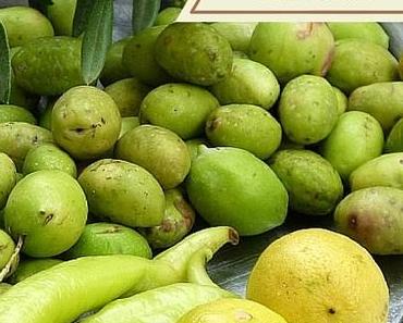 Eingelegte grüne Oliven - Setuun Khadra