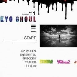 [AR] - Tokyo Ghoul Volume 1 - DVD-Menü05