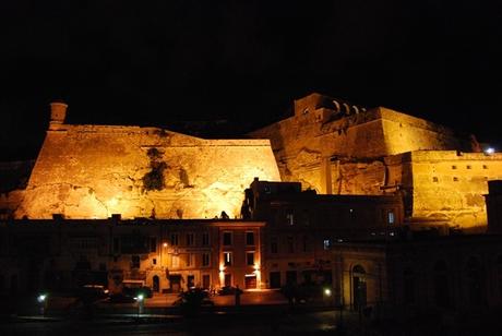 25_Festung-Valetta-Malta-Nachts