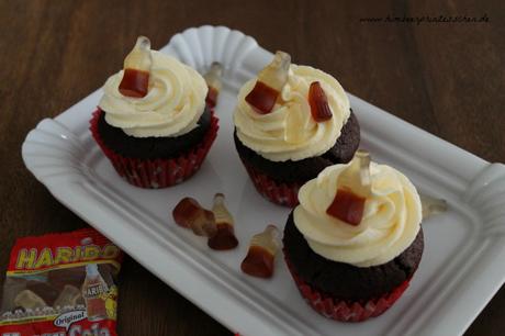 Cola Cupcakes Himbeerprinzesschen Food Blog Buttercreme 