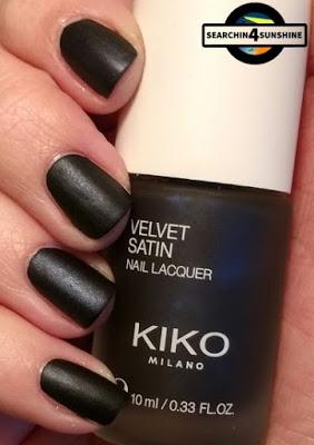 [Nails] Vergleich KIKO Velvet Satin & essie cashmere matte 2015 + der erste Stamping-Versuch
