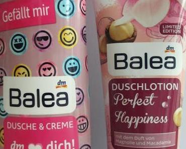 Balea Duschlotion Perfect Happiness & Balea 2 Millionen Fan Dusche