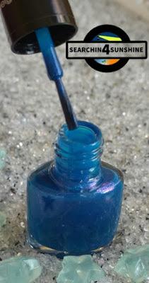 [Nails] #nailsreloadedchallenge - Sterne mit Misslyn lovely nails 126 into the blue & 95 lilac poison