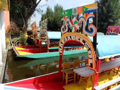 Sehenswürdigkeiten Mexiko Xochimilco Boot