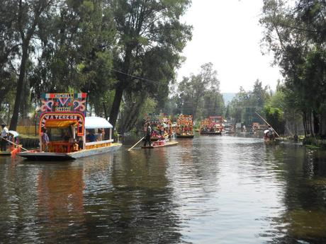 Sehenswürdigkeit Mexiko Xochimilco Kanal