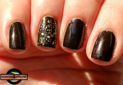 [Nails] p2 FABULOUS Beauty GALA 020 alluring black & essence Merry berry 01 i love my golden pumps