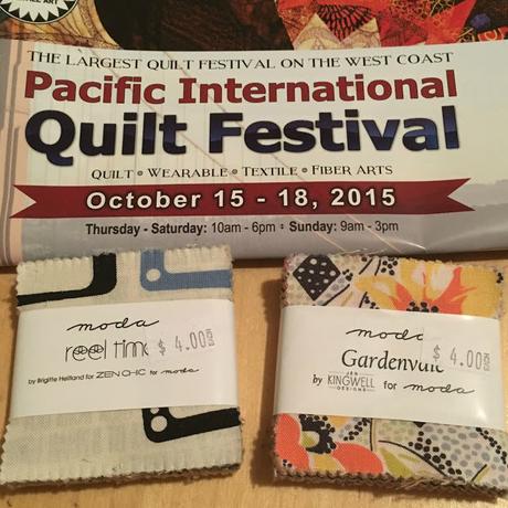 Wir in Santa Clara: Pacific International Quilt Festival