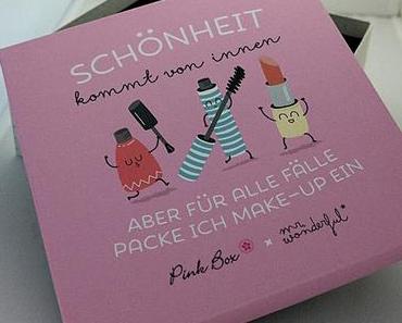 Pink Box November 2015 Mr. Wonderful - Edition