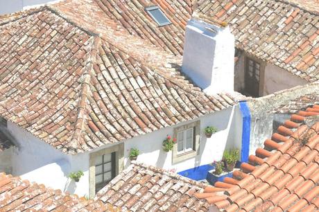 Portugal-Roadtrip-Obidos-Dächer