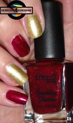 [Nails] Sunday ... Nails mit trend IT UP Sparkling Glamour  010 und miss sporty 312