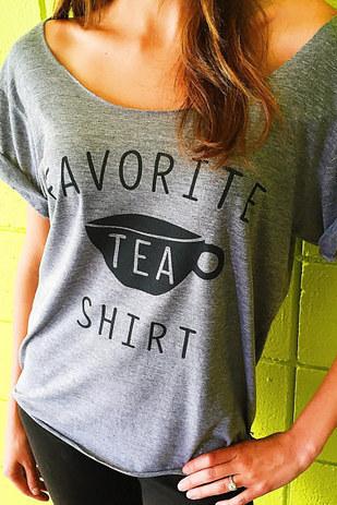 Tee Geschenk Tea Shirt