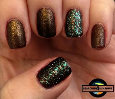 [Nails] Specialties mit essie 282 shearling darling & essence Come to Town 01 THE MOST WONDERFUL TREE & p2 SO GOLD