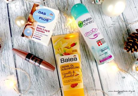 Beauty Haul November 2015 - Das gesunde Plus, Balea, Garnier mineral, Maybelline